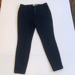 A New Day Women’s Size 12 Slim Fit Stretch Button Fly Black Jeans Pants